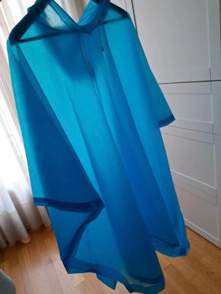 Chubasquero / Poncho Azul Talla Única