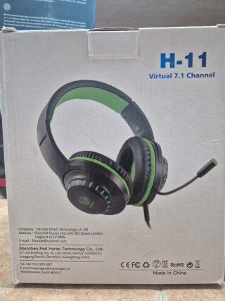 Auriculares Gaming Pacrate Verde PS4/PS5/Xbox/PC