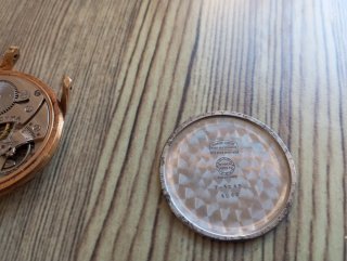 Reloj CYMA Chapado en Oro