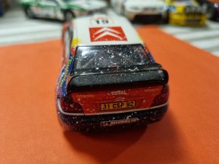 SCALEXTRIC CITROEN XSARA CARLOS SAINZ EFECTO NIEVE