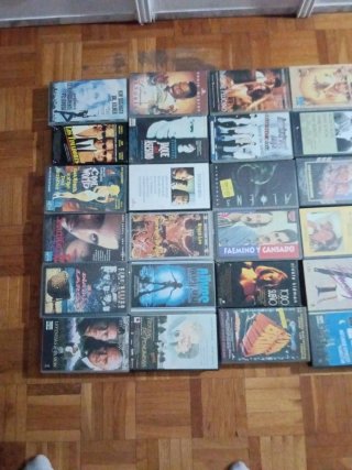 Lote 29 Películas VHS Acción y Aventura