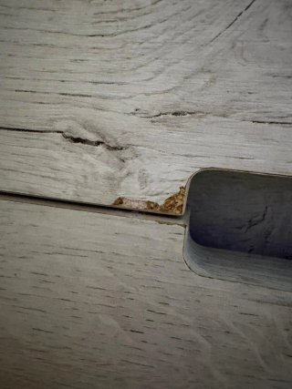 Mueble de baño madera y metal