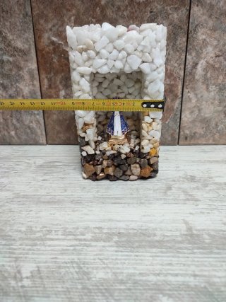 Portavelas Mini Altar Piedra
