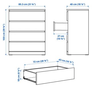REGALO cómoda IKEA MALM