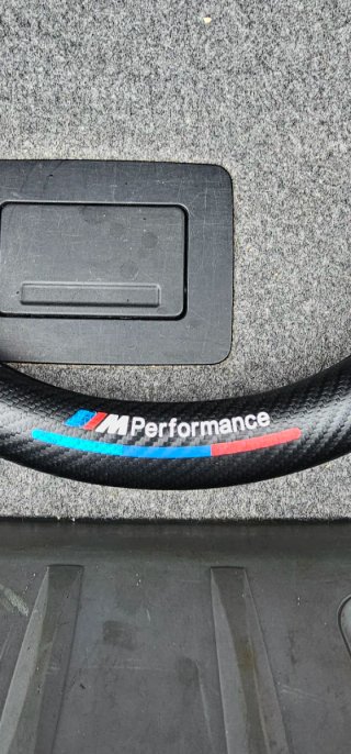 Funda Volante BMW M Performance Carbono Rojo