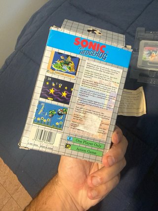 Sonic the Hedgehog - Sega Game Gear