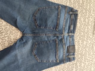 Pantalones vaqueros azules chica + Camisa de regal