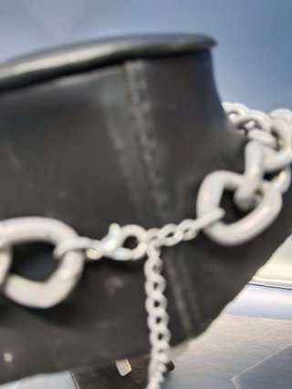 5 collares, colgantes diferentes, con material reciclado y cadena, observa las fotos