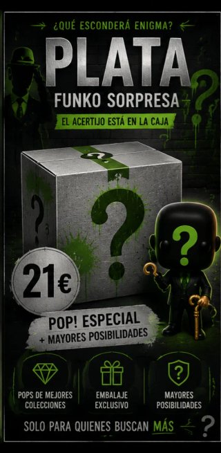 CAJA PLATA – FUNKO SORPRESA