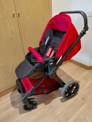 Carrito Jané Muum + Capazo + Grupo 0