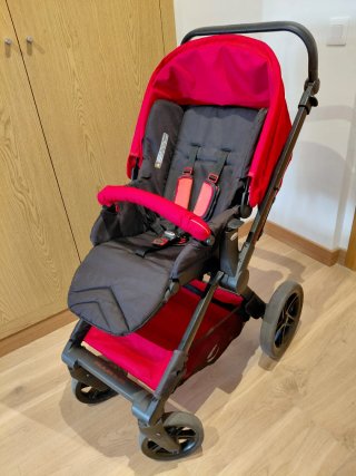 Carrito Jané Muum + Capazo + Grupo 0