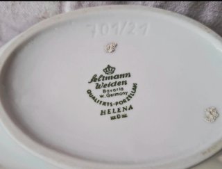 Vaso Seltmann Weiden a forma di conchiglia