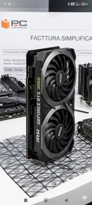 MSI RTX 3060 12GB Tarjeta Gráfica