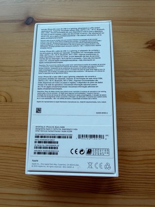iPhone SE 2020 Negro 64GB