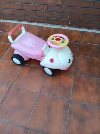Cochecito Andador Infantil Rosa
