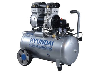 Compresor Aire Hyundai 50L Silencioso HYAC50-2S