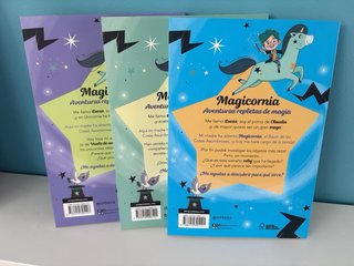 Libros 1+2+3 Magicornia NUEVOS