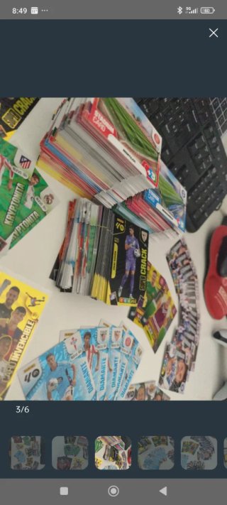Lote 438 Cromos Adrenalyn 2025-26 actualización
