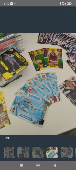 Lote 438 Cromos Adrenalyn 2025-26 actualización