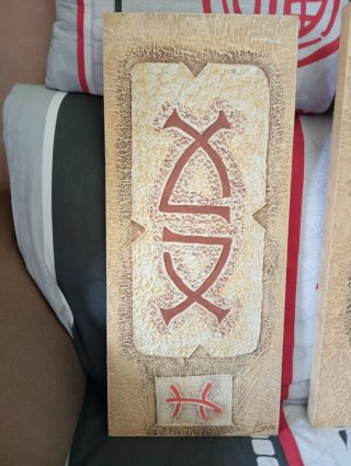 Quadri decorativi con simboli antichi