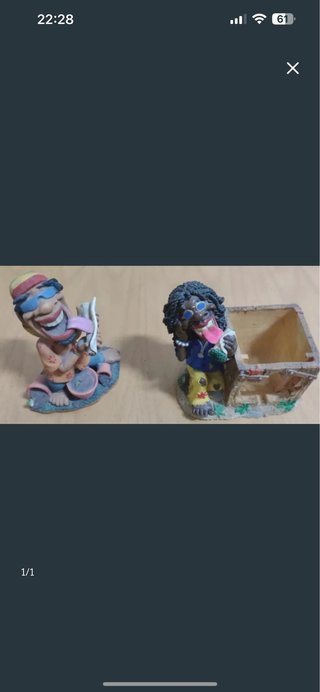 Figuras decorativas y lapicero