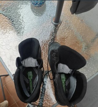 Botas Boreal Negras y Grises