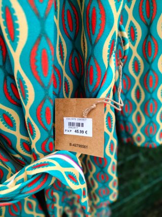 Conjunto estampado elástico