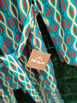 Conjunto estampado elástico