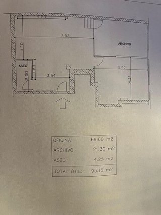 Oficina en venta en Benalúa en Alicante