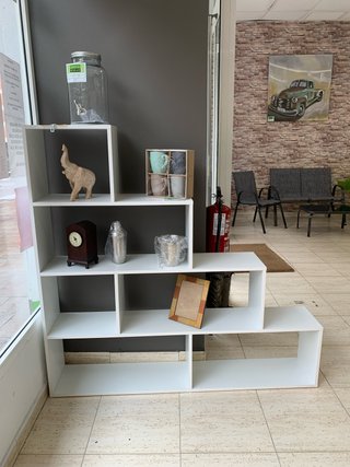 Estantería modular blanca