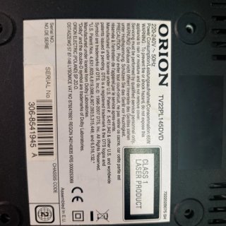 Monitor, Televisor Orión 22 HD