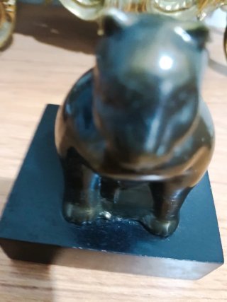 Escultura " Gato Gordo "Estilo Fernando Botero
