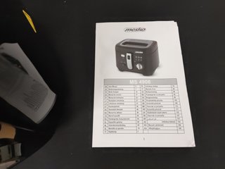 Freidora Eléctrica Mesko 2.5L