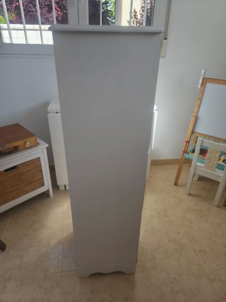 Mueble auxiliar blanco madera