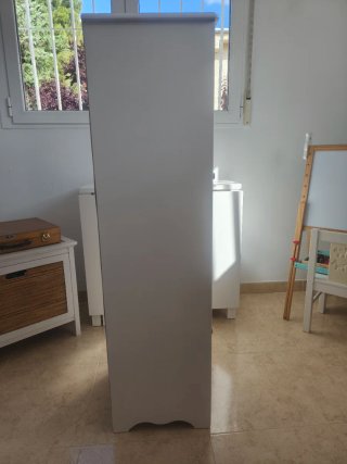 Mueble auxiliar blanco madera