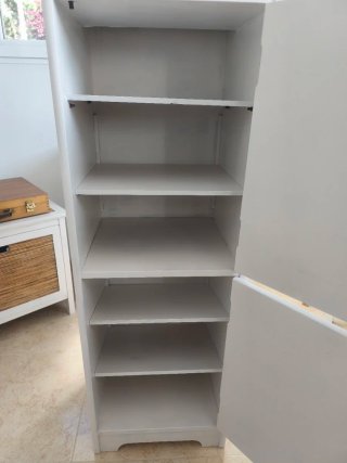Mueble auxiliar blanco madera