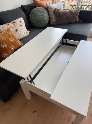Mesa Centro Elevable TRULSTORP Ikea Blanca