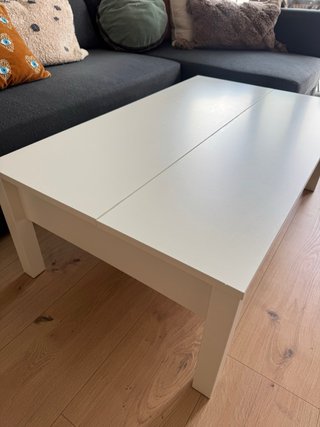 Mesa Centro Elevable TRULSTORP Ikea Blanca