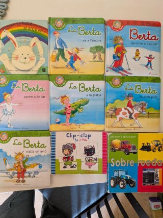 Pack 9 libros infantiles / La Berta Pep & Mila