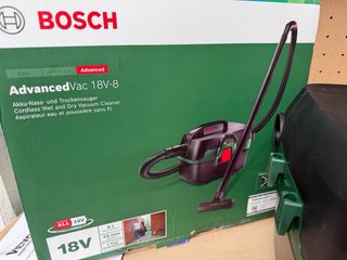 Aspirador Bosch AdvancedVac 18V-8