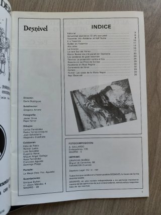Lote de revistas Desnivel y Extrem