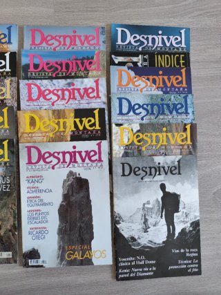 Lote de revistas Desnivel y Extrem