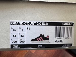 Adidas Grand Court 2.0 Niña Talla 33