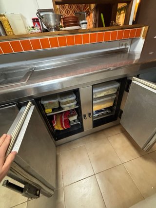 Mesa Refrigerada Acero Inoxidable Cocina