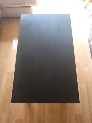 Mesa de centro negra Ikea