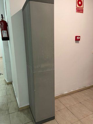 Armario Resina Exterior Gris