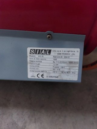 Cañón de aire caliente SIAL THERM
