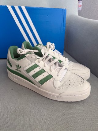 Adidas Forum Low CL Verdes y Blancas