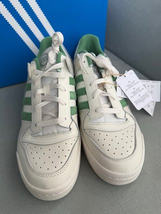 Adidas Forum Low CL Verdes y Blancas