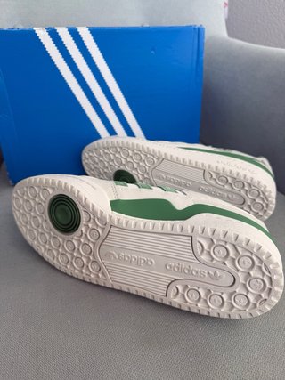 Adidas Forum Low CL Verdes y Blancas